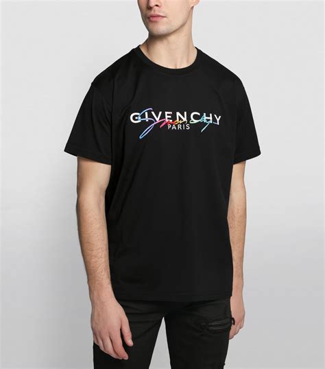 givenchy t shirt multicolor|givenchy t shirt men price.